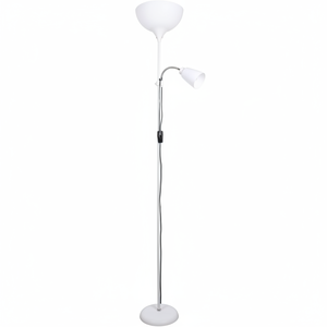 BEL AIR HOME - Varese Floor Lamp 1xE27 and 1xE14(<b>BULBS</b> NOT INCLUDED) 178cm - Ideal for Living Rooms and Studios - Modern and Fun - Product Image 2