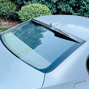 Bmw Rear Spoiler Blade Style Piano Black Carbon Fiber Texture Trunk Wing Exterior Modification - Product Image 3