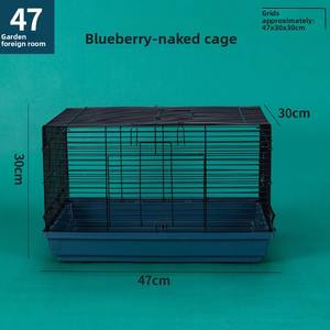 Grande cage pour hamster avec fermeture à bouton Accesorios Para Hamster Literie pour hamster Cage à oiseaux Grande - Product Image 4
