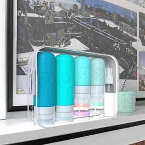 Botellas de Silicona a Prueba de Fugas para Champú, Acondicionador y Loción, Kit de Viaje, Accesorio para el Viaje - Product Image 5