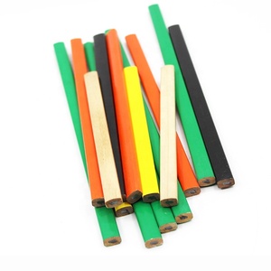 Crayons <span class=keywords><strong>de</strong></span> <span class=keywords><strong>charpentier</strong></span> carrés en bois <span class=keywords><strong>de</strong></span> 7 pouces, personnalisables avec logo ou couleur, durables, en gros - Product Image 3