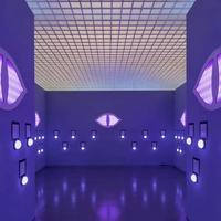 Jeu d'activation en plastique pour l'intérieur et l'extérieur, l'Œil du Diable, pour la maternelle, 3 ans, unisexe