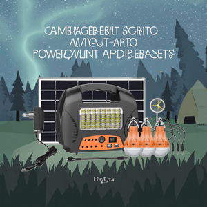 Năng lượng mặt trời ánh sáng DC ổ cắm AC Adapter Spotlight đèn bóng đèn chuyển đổi năng lượng mặt trời bảng điều chỉnh Micro USB + Loại C quá tải bảo vệ - Product Image 2