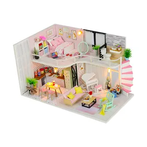 创意礼品玩具屋房间微缩家具批发娃娃房子