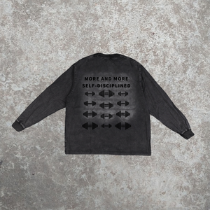 Sudadera de Alta Calidad con Cierre, Estilo Desgastado, Holgada, de Felpa, Bordada, Lavada, con Cuello Redondo, Corte Informal, 100% Algodón - Product Image 3