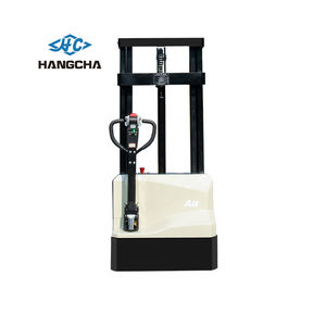 Hangcha a Series 1200kg Elevación Apiladores eléctricos completos Apilador de palés Tipo caminante Carretilla elevadora eléctrica apilable - Product Image 2