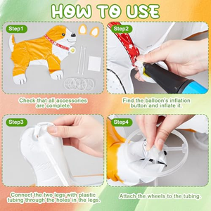 Pet Walking <b>Balloons</b> Birthday Party Helium Aluminum Foil <b>Balloons</b> - Product Image 4
