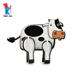 <span class=keywords><strong>Puzzle</strong></span> 3D créatif à assembler soi-même, animaux pour enfants de 4 à 8 ans, tout neuf, puzzles 3D en forme d'animaux - Product Image 3