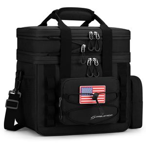 Waterproof Portable Thermal Freezer Lunch Handbag Mommy Travel <b>Backpack</b> Breast Milk Tote <b>Cooler</b> Insulated Baby Bottle Polyester - Product Image 1
