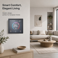 Thermostat intelligent WiFi TFT pour chauffage au sol, détecteur de température 220v, contrôle de la température à distance via application