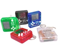Mini classique jeu vidéo Machine porte-clés alliage jeux porte-clés Souvenir sac à main porte-clés porte-clés bijoux accessoires cadeaux