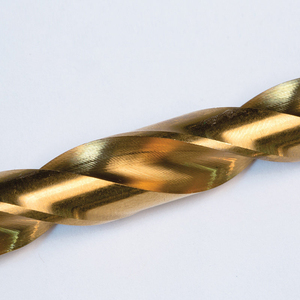 MKT-<span class=keywords><strong>brocas</strong></span> helicoidales HSS, herramientas de corte con revestimiento de estaño para metal, con revestimiento de titanio, DIN 338 HSS, originales - Product Image 5