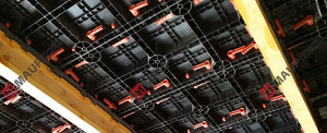 Sistema de Encofrado de Placas de Plástico ABS Reutilizable 2026 para Construcción de Techos de Hormigón, Encofrado Modular para Cubiertas de Hormigón - Product Image 4
