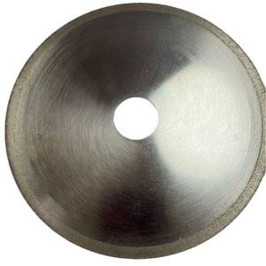 Lame de coupe diamantée électroplaquée usinée CNC en acier inoxydable de marque XBM pour cheveux raides 350*2.0*32*10 - Product Image 1