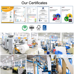 Bán buôn số lượng lớn thân thiện với môi nâu <span class=keywords><strong>kraft</strong></span> Túi mua sắm giấy với phẳng xử lý phân hủy sinh học cho thủ công cửa hàng tạp hóa bao bì - Product Image 5