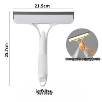 Nettoyant en spray pour vitres de voiture, pulvérisation d'eau, nettoyage des carreaux de sol, du verre, du pare-brise, grattoir à lame souple, raclette pour vitres