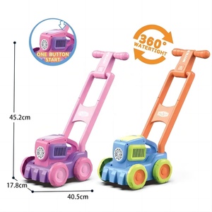 Garden Outdoor Pretend Play Machine Bubble <strong>Lawn</strong> <strong>Mower</strong> Automatic Car Bubble <strong>Toy</strong> for Children - Product Image 4