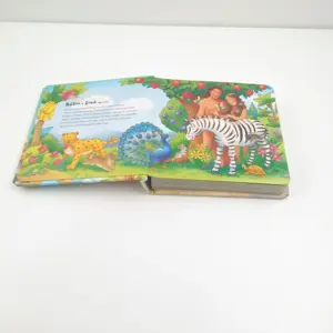 Libro de tabla de la Biblia personalizado de alta calidad, servicio de libro para niños, impresión Digital, tamaño personalizado