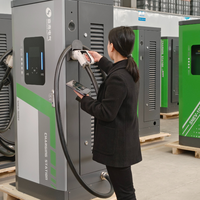 240KW CE OCPP IP54 Double Fiches CCS1 CCS2 Voiture électrique Monté au sol EV DC Station de charge rapide Commercial DC EV Chargeur