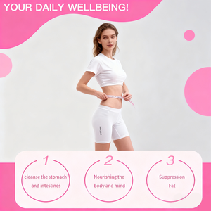 Tiras para perder peso de disolución instantánea Quemador de grasa del vientre Limpieza del estómago Curb Antojos Sensación de plenitud - Product Image 3