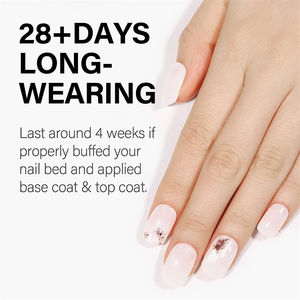 AILLSA bianco latte pittura per unghie Color gelatina Gel smalto per Nail Art immergere Gel smalto Kit di smalto Gel UV Gel - Product Image 3