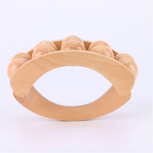 Rodillo de Masaje de Madera Maciza al por Mayor para Fabricantes, Masajeador de Bolas Portátil para el Hogar - Product Image 3