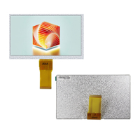 Écran tactile résistif haute luminosité, module d'écran LCD TFT de 7 pouces avec rétroéclairage LED normalement noir et blanc