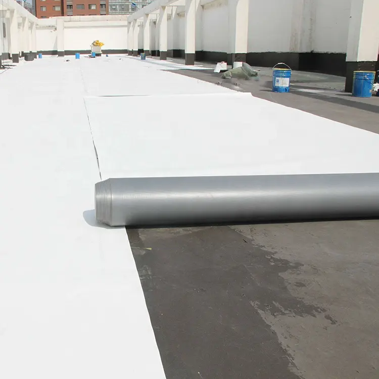 Membrane de toit de toit plat, étanche, TPO, vente en usine