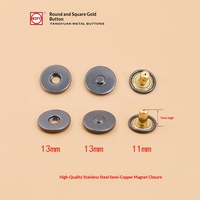 Produsen Kancing Magnet Logam Anti Karat Berkualitas Tinggi untuk Jaket Bulu Angsa dan Mantel Trench