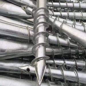 المورد الصيني ، تراجع عالي الجودة ، الطاقة الشمسية المجلفنة ، بناء الأساس الصلب ، كومة الأرض - Product Image 4