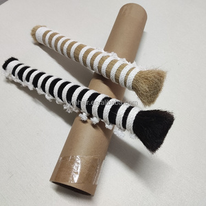 天然白黒バイオリン弓馬尾毛チェロダブルベース弓ヤク髪バルク - Product Image 5