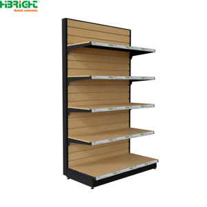 Durable Metal Supermarket Shelves <strong>Industrial</strong> <strong>Style</strong> Shop Shelves for Home Decor Display <strong>Shelving</strong> - Product Image 2