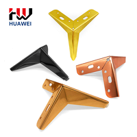 HUAWEI Gold/Schwarz/Silber Ausführungen Dekorative Y-förmige Möbelbeschläge Bettfüße Metall-Sofabeine