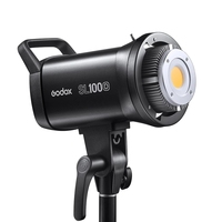 Godox SL100D 100W 5600K blanc version panneau LCD professionnel bowens mount continu LED COB lumière vidéo pour la prise de vue vidéo