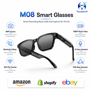 Gafas Inteligentes con IA, Grabación de Fotos de 8MP, Grabadora 1080P, Conversación, Descarga por Wifi, IP65, TR90 - Product Image 3
