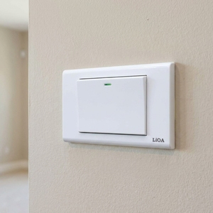 Interruptor de Pared Moderno de 1 Vía con Indicador Luminoso, Piezas de Cobre de Alta Conductividad, Interruptor Eléctrico para el Hogar - Product Image 6