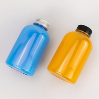 Bouteilles de jus de fruits et de boissons en plastique PET biodégradable personnalisées de 150 ml, 200 ml, 250 ml, 300 ml, 320 ml, 500 ml pour l'emballage