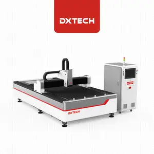 Fiber lazer kesim makinesi Cnc Metal lazer kesim makinesi paslanmaz çelik 3000W dxtech için su soğutma sistemi sac