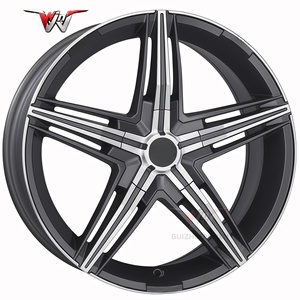 Jantes 5x112 18x6.5 à double rayon en aluminium forgé, compatibles avec les <span class=keywords><strong>pneus</strong></span> de voitures particulières Mazda CX-5, CX-9, Mazda3, <span class=keywords><strong>Dacia</strong></span> Sandero, <span class=keywords><strong>Duster</strong></span>, Jogger - Product Image 1
