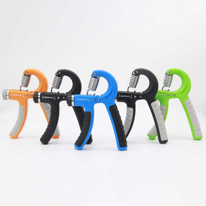 Custom Hand Adjustable Metal Spring Exerciser 5-60kg Heavy Finger ...