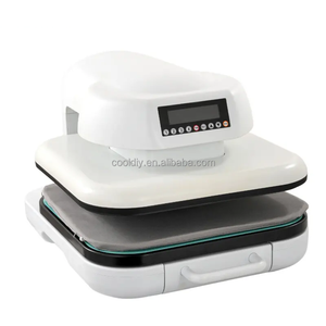 Tùy Chỉnh 15*15 Inch Tự Động Điện Máy Ép Nhiệt 38Cm Thăng Hoa Phẳng Máy In Mới Cho T Áo Sơ Mi Nhiệt/Hot Chuyển Máy - Product Image 3