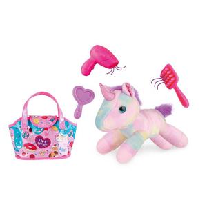 <span class=keywords><strong>Jouet</strong></span> pour chien et chat en peluche transfrontalière de style mignon avec peigne sèche-cheveux sac à main souple pour maison de jeu jouets <span class=keywords><strong>licorne</strong></span> pour enfants - Product Image 1