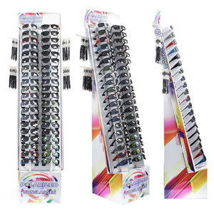 Thiết kế miễn phí sóng giấy eyewer kệ đứng miễn phí posm hiển thị đứng Kính mát tông sàn hiển thị - Product Image 3