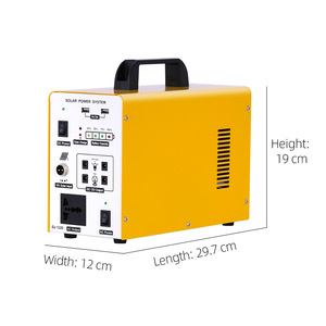 300W Portable Solar <b>Generator</b> Battery Power Station 220V Pure Sine Wave Suitable for <b>Camping</b> and Outdoor Emergency Use AY300-12 - Product Image 6
