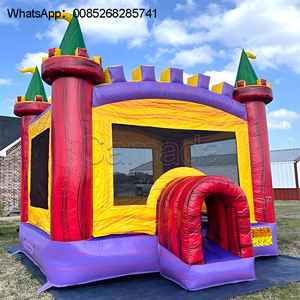 Castillo Inflable Comercial de PVC para Niñas, Diseño Princesa de Hielo, 13x13, Casa de Brinco Inflable para Interiores y Exteriores - Product Image 5
