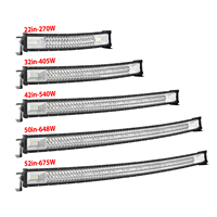 Barre lumineuse LED personnalisée pour camion tout-terrain 22/32/42/50/52 pouces 12V 24V 4x4, barre lumineuse LED universelle en aluminium pour UTV ATV voiture