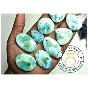 Lot de cabochons en héminorphite chatoyante, vente en gros de pierres précieuses en héminorphite pour la fabrication de bijoux, lot de cristaux en héminorphite en vrac - Product Image 2