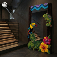 Tapis mural en laine moderne, artisanal, abstrait et artistique, écologique, non toxique, adapté aux animaux domestiques, personnalisable