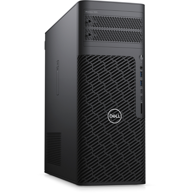 For Precision 7875 Tower Workstation AMD Threadripper PRO 7975WX 350W 128GB RAM 2TB SSD RTX A400 4GB GPU in Stock