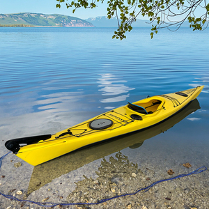 เรือคายัคสำหรับตกปลาในทะเลแบบนั่งในสำหรับ 1 คน สำหรับกีฬาทางน้ำ - Product Image 1